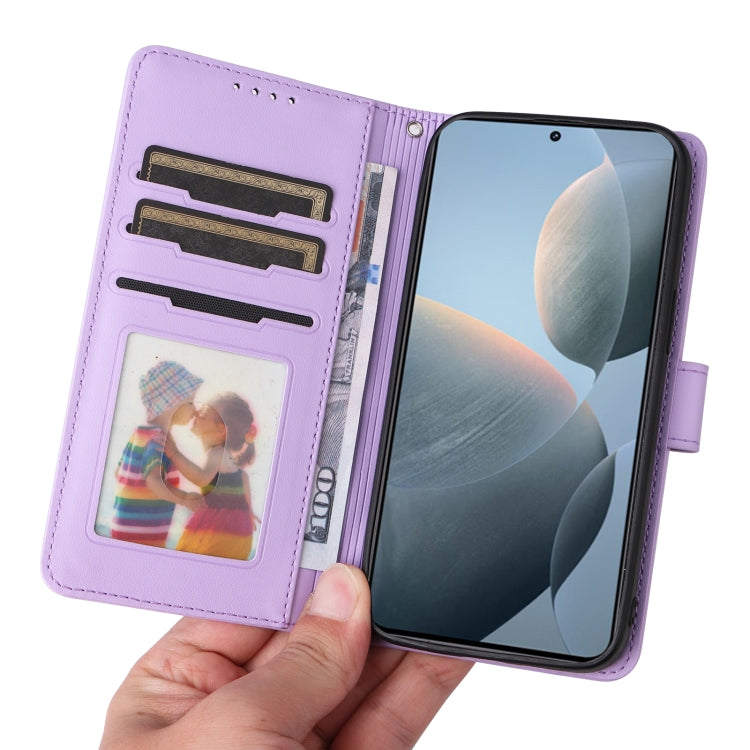 For Redmi K70 / K70 Pro BETOPNICE BN-005 2 in 1 Detachable Imitate Genuine Leather Phone Case(Light Purple) - K70 Pro Cases by BETOPNICE | Online Shopping UK | buy2fix