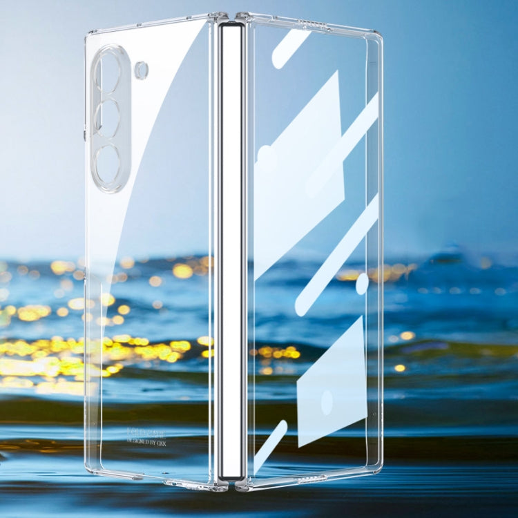 For Samsung Galaxy Z Fold6 GKK Integrated Electroplating Phantom Full Coverage Phone Case(Transparent) - Galaxy Z Fold6 5G Cases by GKK | Online Shopping UK | buy2fix