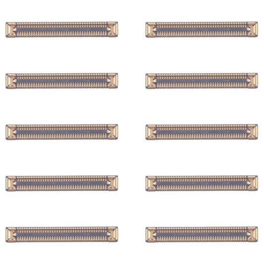 For Samsung Galaxy A25 SM-A256B 10pcs Motherboard LCD Display FPC Connector - Galaxy A Series Parts by buy2fix | Online Shopping UK | buy2fix