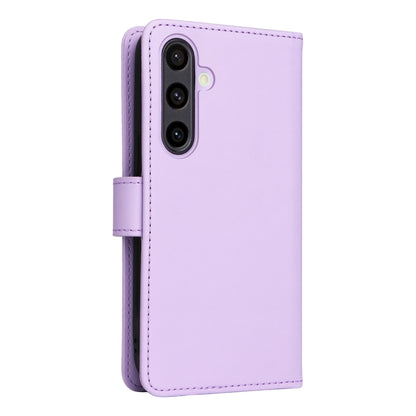 For Samsung Galaxy S24 FE 5G BETOPNICE BN-005 2 in 1 Detachable Imitate Genuine Leather Phone Case(Light Purple) - Galaxy S24 FE 5G Cases by BETOPNICE | Online Shopping UK | buy2fix