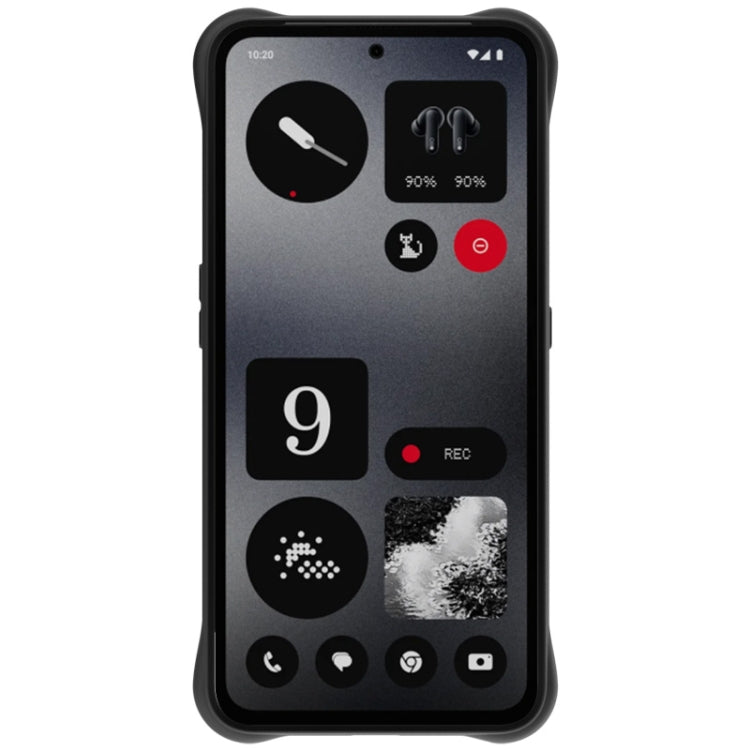 For Nothing CMF Phone 1 IMAK UC-6 Series Manbo Frosting Soft Phone Case(Black) - More Brand by imak | Online Shopping UK | buy2fix