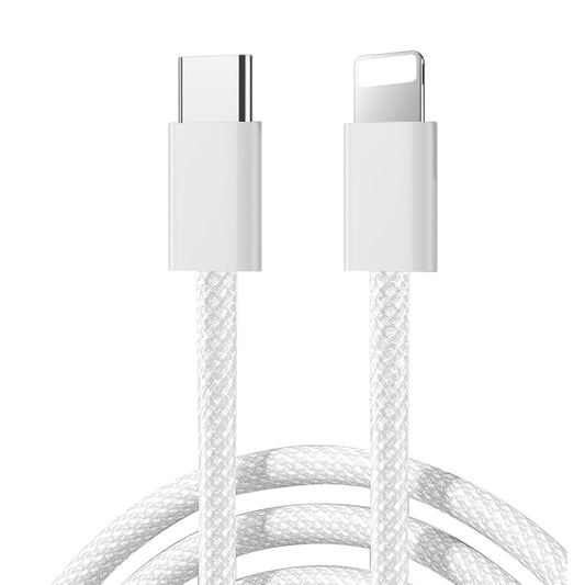 JOYROOM S-A45 30W USB-C / Type-C to 8 Pin Fast Charge Data Cable, Length: 1m(White) - 2 in 1 Cable by JOYROOM | Online Shopping UK | buy2fix