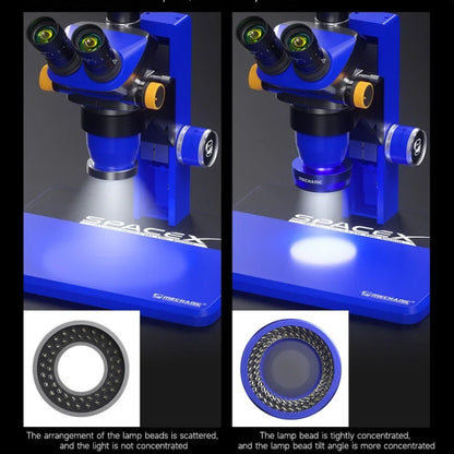 Mechanic LS720 Ultra High Lumen Adjustable Microscope Polarization Ring Lamp for Remover Glare - Microscope Magnifier Series by MECHANIC | Online Shopping UK | buy2fix