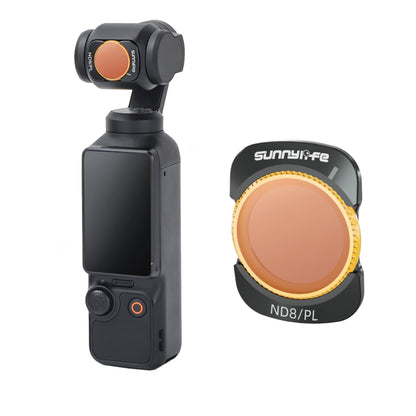 For DJI Osmo Pocket 3 Sunnylife Camera Lens Filter, Filter:ND8PL - Lens Accessories by Sunnylife | Online Shopping UK | buy2fix