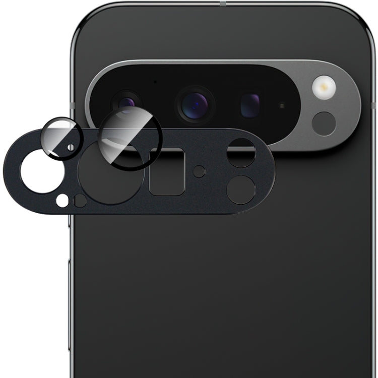 For Google Pixel 9 Pro XL IMAK Metal Armor Premium Camera Protector Film(Black) - Other by imak | Online Shopping UK | buy2fix