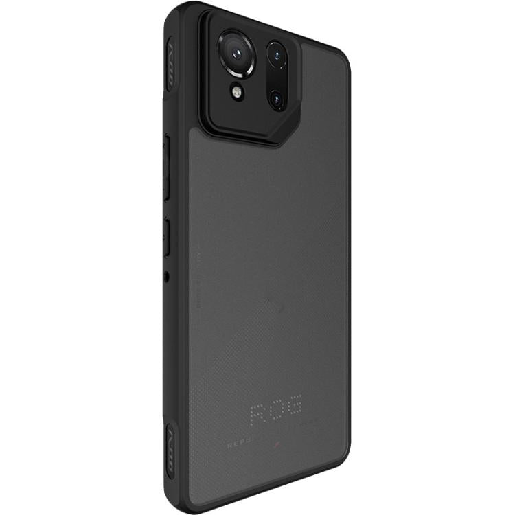 For Asus ROG Phone 9 / 9 Pro imak UX-9B Series Four Corners Tiny Airbag Shockproof Phone Case(Black) - ASUS Cases by imak | Online Shopping UK | buy2fix