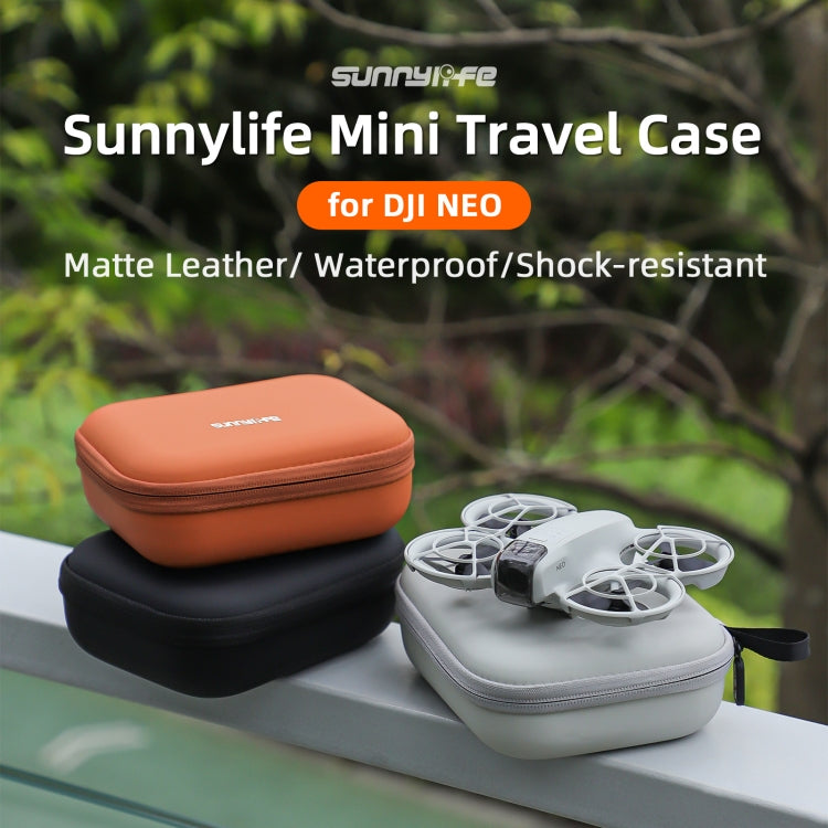 For DJI Neo Sunnylife Body Storage Case Box Suitcase(Black) - Cases & Bags by Sunnylife | Online Shopping UK | buy2fix