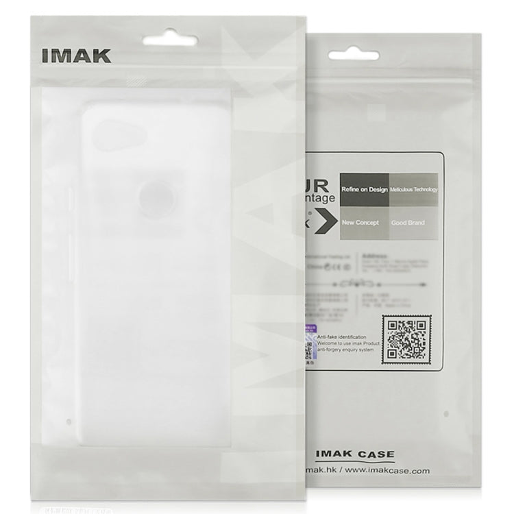 For Tecno Spark 20 / 20C IMAK UX-4 Series Four-corner Shockproof Phone Case(Transparent) - Tecno Cases by imak | Online Shopping UK | buy2fix