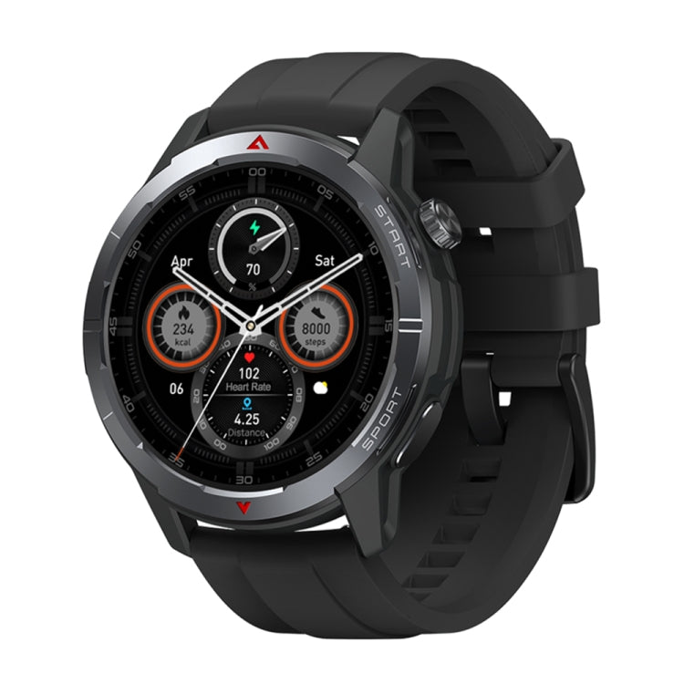 Zeblaze Stratos 3 Ultra 1.43 inch Screen Rugged Outdoor Sports GPS Smart Watch(Space Black) - Smart Watches by Zeblaze | Online Shopping UK | buy2fix