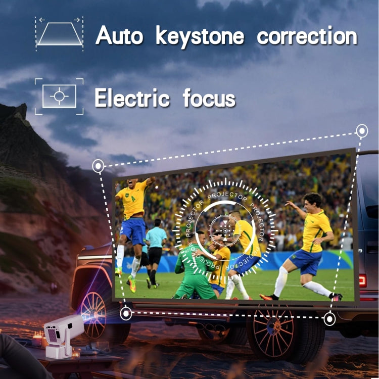 Y7S 720P Android 11 OS Portable Home WiFi Projector with Speaker, CPU:Allwinner H713(US Plug) - Mini Projector by buy2fix | Online Shopping UK | buy2fix