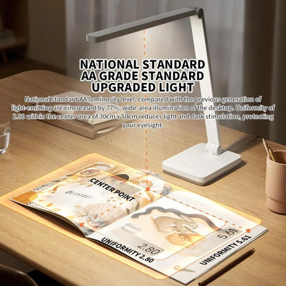 Original Xiaomi Mijia LED Desk Lamp 2 Lite Anti Blue-ray Three Levels Brightness, US Plug(White) - Desk Lamps by Xiaomi | Online Shopping UK | buy2fix