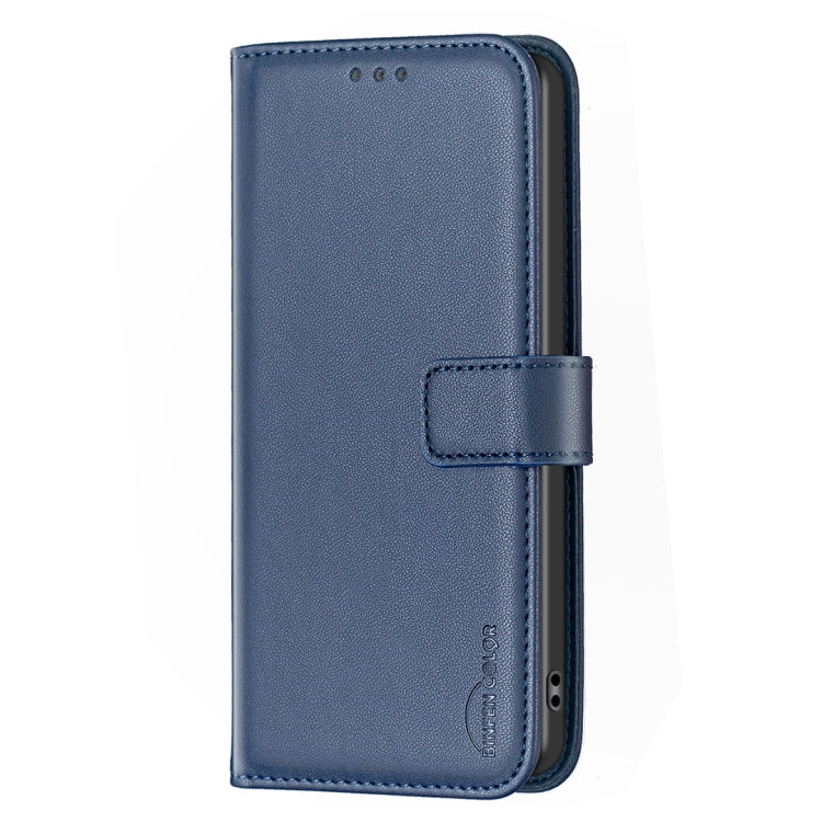 For Samsung Galaxy S25 Ultra 5G Magnetic Buckle Leather Phone Case(Blue) - Galaxy S25 Ultra 5G Cases by buy2fix | Online Shopping UK | buy2fix