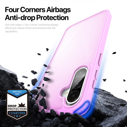 For Samsung Galaxy A36 5G / A56 5G DUX DUCIS Yind Series TPU Hybrid PC Phone Case(Rose Pink) - Galaxy Phone Cases by DUX DUCIS | Online Shopping UK | buy2fix