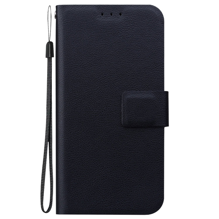 For Samsung Galaxy S25 Ultra 5G Ultra-thin Voltage Magnetic Buckle Leather Phone Case(Black) - Galaxy S25 Ultra 5G Cases by buy2fix | Online Shopping UK | buy2fix