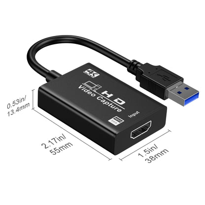 USB HDTV Video Capture Card with Cable - Amplifier by buy2fix | Online Shopping UK | buy2fix