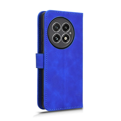 For OnePlus 13 Skin Feel Magnetic Flip Leather Phone Case(Blue) - OnePlus Cases by buy2fix | Online Shopping UK | buy2fix