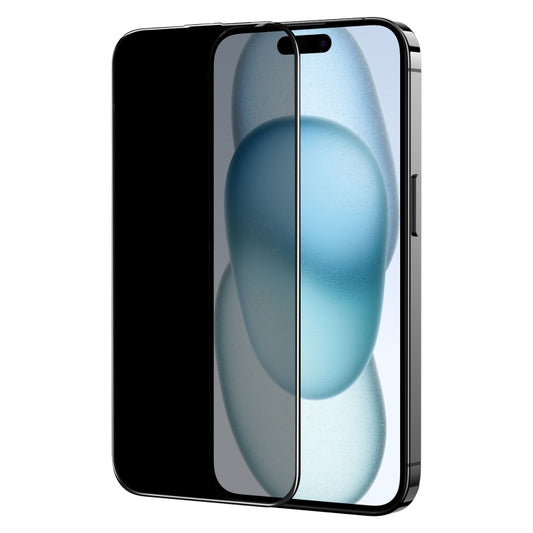 For iPhone 15 JOYROOM Knight Series 2.5D Full Screen Privacy Tempered Film - iPhone 15 Tempered Glass by JOYROOM | Online Shopping UK | buy2fix