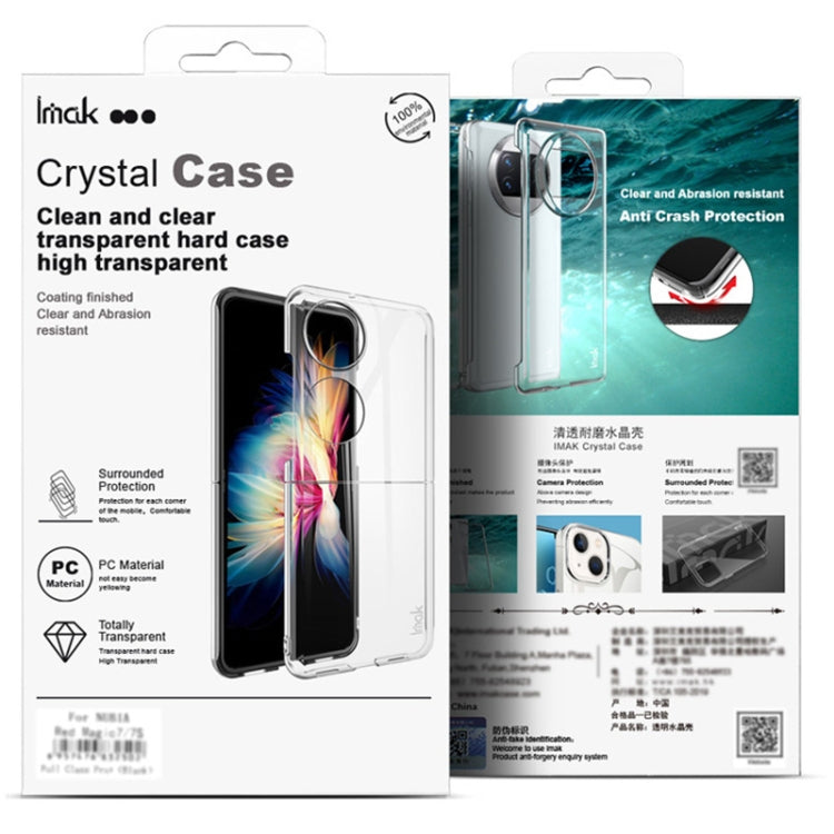 For Motorola Edge 50 5G imak Wing II Wear-resisting Crystal Protective Case - Motorola Cases by imak | Online Shopping UK | buy2fix