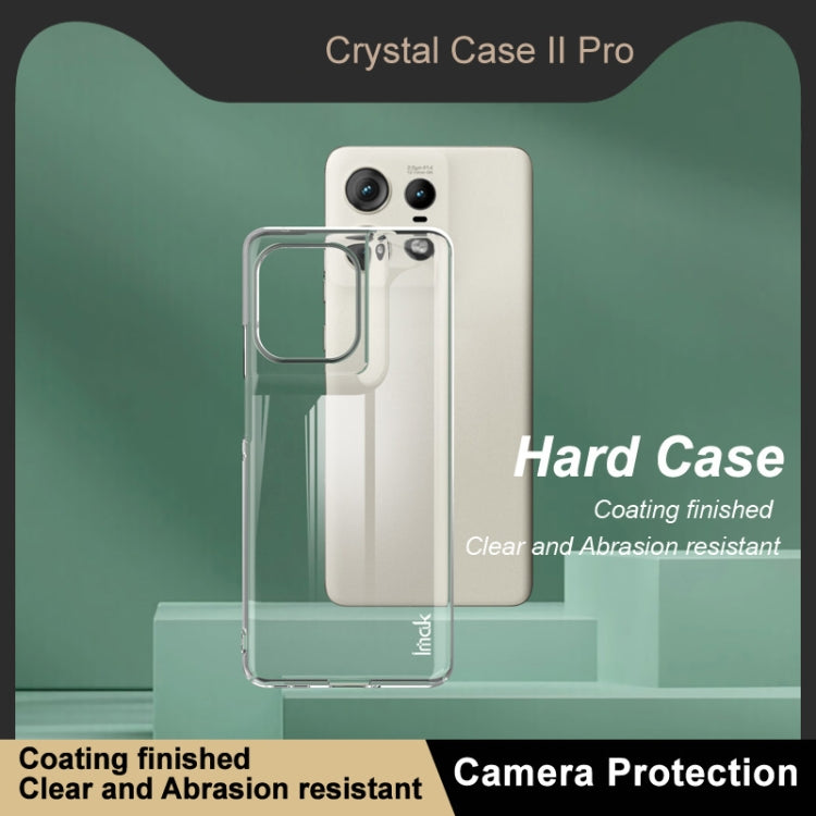 For Motorola Edge 50 Pro 5G imak Wing II Wear-resisting Crystal Protective Case - Motorola Cases by imak | Online Shopping UK | buy2fix