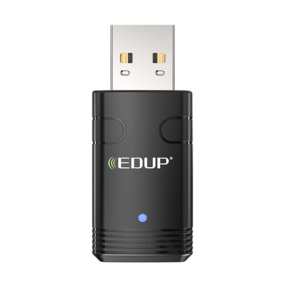 EDUP EP-AX910 900Mbps WiFi 6 Bluetooth 5.3 USB WiFi Adapter Dual-Band Wireless Network Card(Black) - USB Network Adapter by EDUP | Online Shopping UK | buy2fix