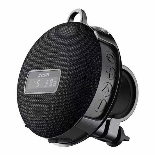 Inwa MZ508 Outdoor Waterproof Portable Wireless Bluetooth Speaker Support TF Card(Black) - Mini Speaker by buy2fix | Online Shopping UK | buy2fix