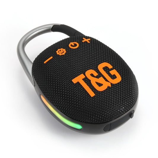 T&G TG447 Mini Portable Outdoor Sports Bluetooth Speaker(Black) - Desktop Speaker by T&G | Online Shopping UK | buy2fix