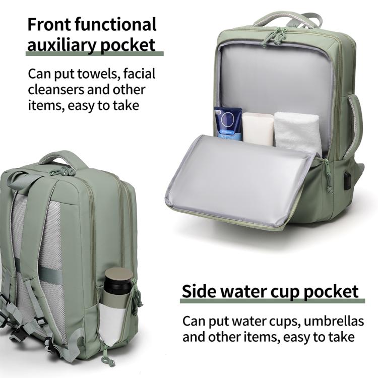 P960 Large Capacity Water Resistant Fashionable Backpack(Green) - Backpack by buy2fix | Online Shopping UK | buy2fix