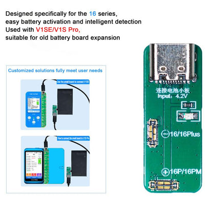 JCID Battery Expansion Board for iPhone 16 Series - Test Tools by JC | Online Shopping UK | buy2fix