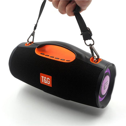 T&G TG437 20W Portable TWS Subwoofer Bluetooth Speaker(Grey) - Desktop Speaker by T&G | Online Shopping UK | buy2fix