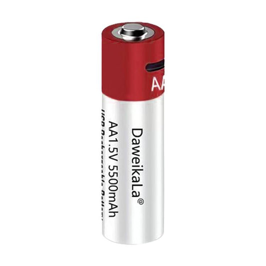 5500mAh AA 1.5V USB Rechargeable Lithium-ion Battery - Li-ion Batteries by buy2fix | Online Shopping UK | buy2fix