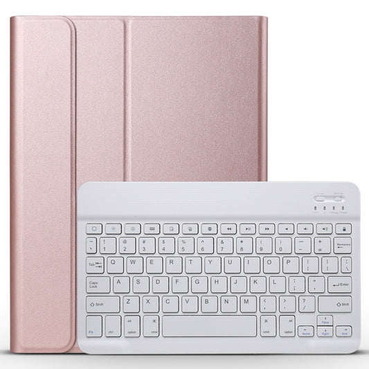 A098 Detachable Ultra-thin ABS Bluetooth Keyboard Tablet Case for iPad Air 4 10.9 inch (2020), with Stand(Rose Gold) - For iPad Air by buy2fix | Online Shopping UK | buy2fix