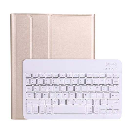 A098B TPU Detachable Ultra-thin Bluetooth Keyboard Tablet Case for iPad Air 4 10.9 inch (2020), with Stand & Pen Slot(Gold) - For iPad Air by buy2fix | Online Shopping UK | buy2fix