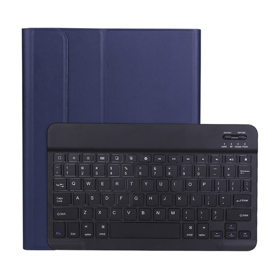 A098B TPU Detachable Ultra-thin Bluetooth Keyboard Tablet Case for iPad Air 4 10.9 inch (2020), with Stand & Pen Slot(Dark Blue) - For iPad Air by buy2fix | Online Shopping UK | buy2fix