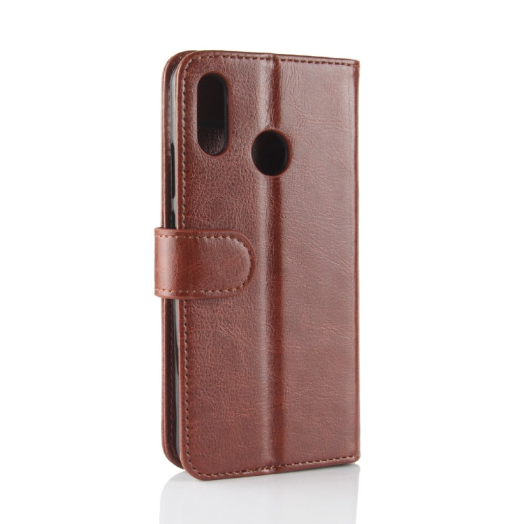 R64 Texture Single Fold Horizontal Flip Leather Case for Huawei P30 Lite, with Holder & Wallet & Card Slots & Photo Frame (Brown) - Huawei Cases by buy2fix | Online Shopping UK | buy2fix