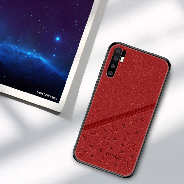 PINWUYO Full Coverage Waterproof Shockproof PC+TPU+PU Case for Huawei P30 Pro (Red) - Huawei Cases by PINWUYO | Online Shopping UK | buy2fix