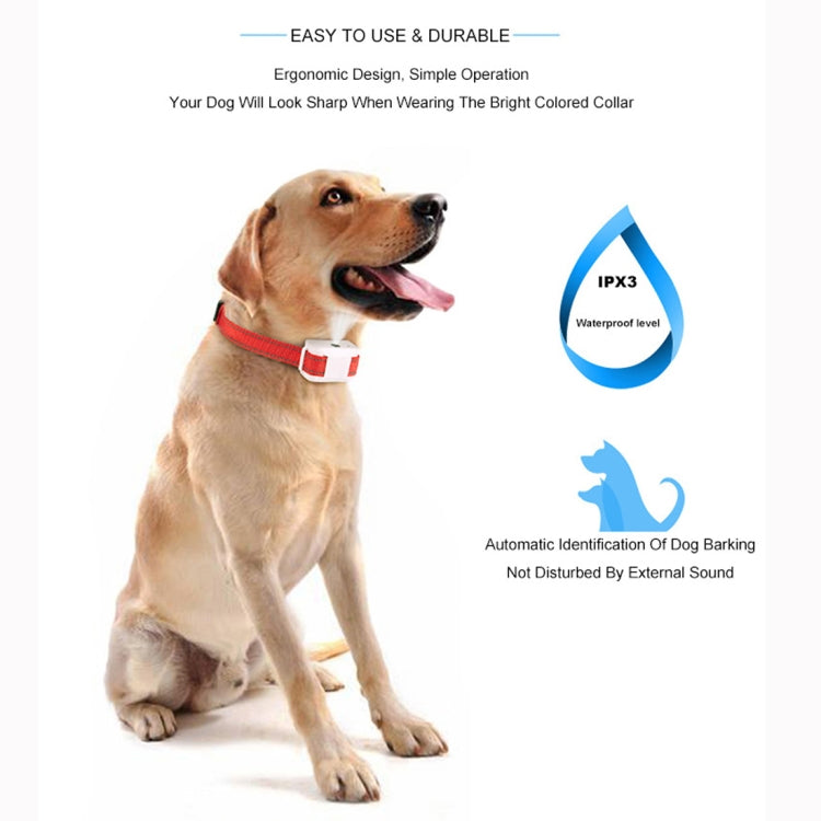 WELLTURN B490 Rechargeable Waterproof Pet Dog Training Automatic Spray Anti Barking Collar(Black) - Training Aids by buy2fix | Online Shopping UK | buy2fix