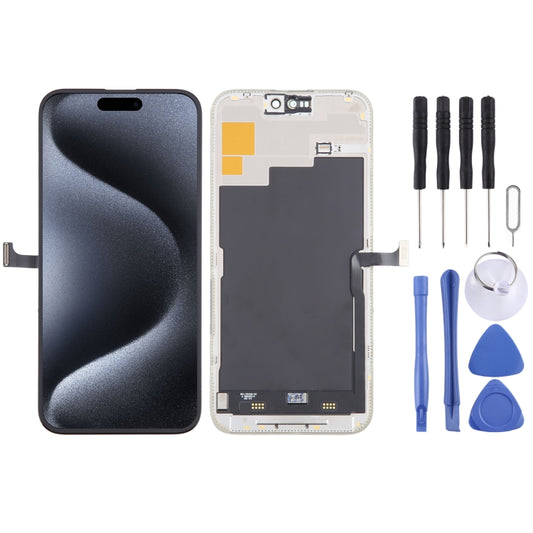 For iPhone 15 Pro Max OEM LCD Screen with Digitizer Full Assembly - LCD Related Parts by buy2fix | Online Shopping UK | buy2fix