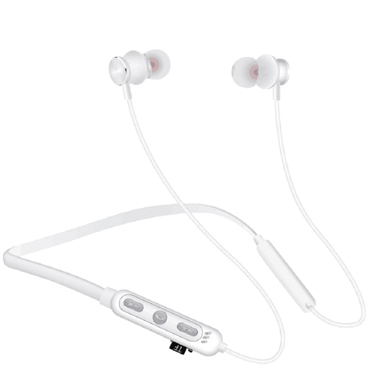 MG-G24 Bluetooth 4.2 Sport Wireless Bluetooth Earphone, Support Card(Silver) - Neck-mounted Earphone by buy2fix | Online Shopping UK | buy2fix