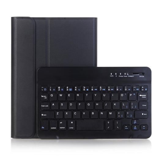 A05 Bluetooth 3.0 Ultra-thin ABS Detachable Bluetooth Keyboard Leather Tablet Case for iPad mini 5, with Holder(Black) - For iPad mini by buy2fix | Online Shopping UK | buy2fix