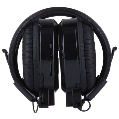 SH-S1 Folding Stereo HiFi Wireless Sports Headphone Headset with LCD Screen to Display Track Information & SD / TF Card, For Smart Phones & iPad & Laptop & Notebook & MP3 or Other Audio Devices(Black) - Headset & Headphone by buy2fix | Online Shopping UK | buy2fix