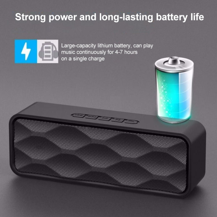 SC211 Pro Outdoor Multi-function Card Wireless Bluetooth Speaker Upgraded Version(Blue) - Desktop Speaker by buy2fix | Online Shopping UK | buy2fix