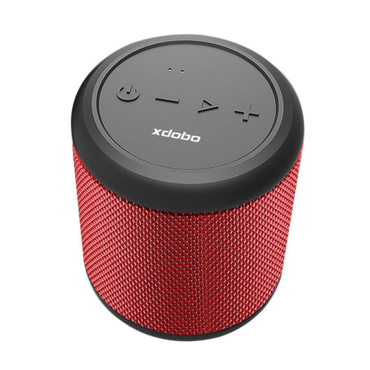 XDOBO Draco Mini IPX6 Waterproof Portable TWS Wireless Bluetooth Speaker Subwoofer (Red) - Desktop Speaker by XDOBO | Online Shopping UK | buy2fix