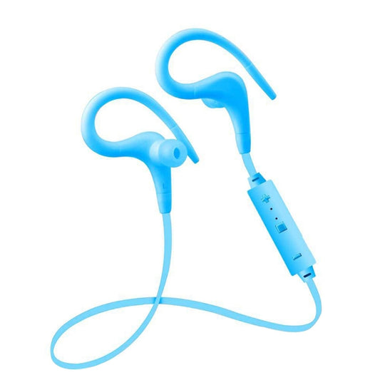 BT-1 Wireless Bluetooth In-ear Headphone Sports Headset with Microphones, for Smartphone, Built-in Bluetooth Wireless Transmission, Transmission Distance: within 10m(Blue) - Sport Earphone by buy2fix | Online Shopping UK | buy2fix