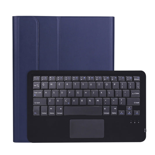 A11B-A Ultra-thin ABS Detachable Bluetooth Keyboard Tablet Case with Touchpad & Pen Slot & Holder for iPad Pro 11 inch 2021 (Dark Blue) - For iPad Pro by buy2fix | Online Shopping UK | buy2fix
