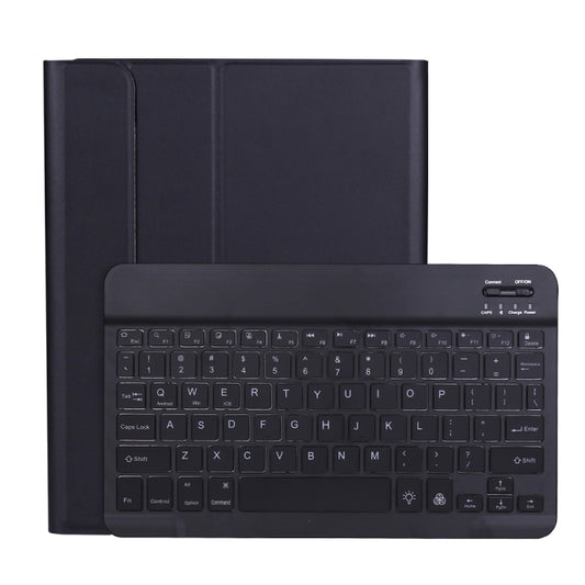 A11BS Ultra-thin ABS Detachable Bluetooth Keyboard Tablet Case with Backlight & Pen Slot & Holder for iPad Pro 11 inch 2021 (Black) - For iPad Pro by buy2fix | Online Shopping UK | buy2fix