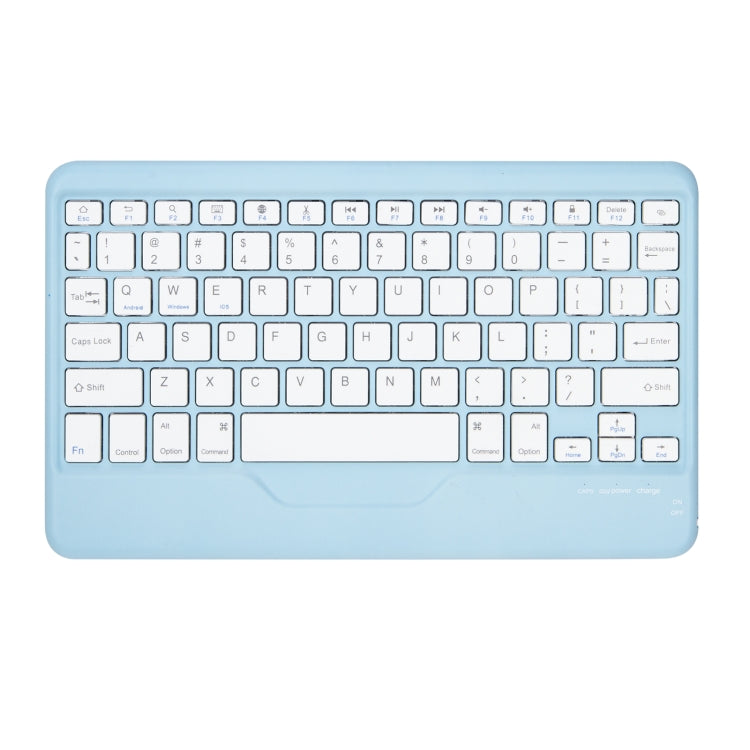Z11B Pen Slot Bluetooth Keyboard Leather Tablet Case For iPad Pro 11 2021/2020/2018 (Sky Blue) - For iPad Pro by buy2fix | Online Shopping UK | buy2fix