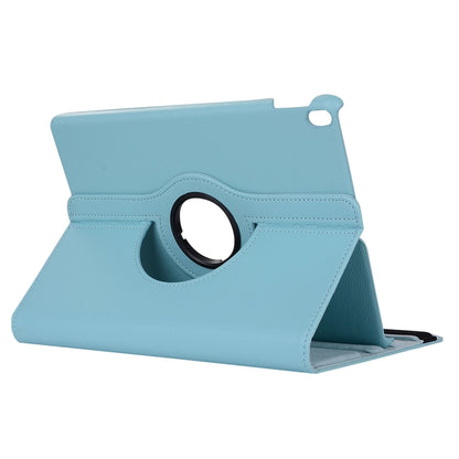 Litchi Texture 360 Degree Spin Multi-function Horizontal Flip Leather Protective Case with Holder for iPad Pro 10.5 inch / iPad Air (2019) (Baby Blue) - iPad Pro 10.5 inch Cases by buy2fix | Online Shopping UK | buy2fix