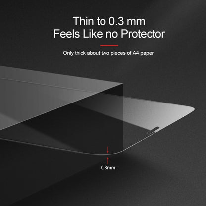 For iPhone 11 / XR 2pcs Baseus 0.3mm 9H Tempered Glass Film - iPhone 11 Pro Tempered Glass by Baseus | Online Shopping UK | buy2fix