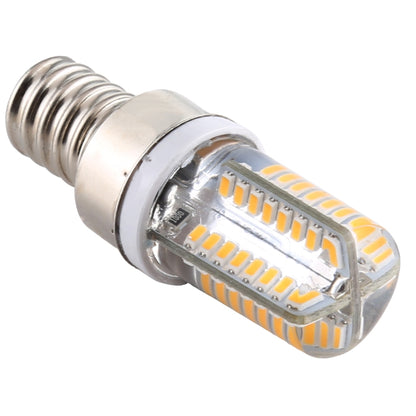 E12 SMD 3014 64 LEDs Dimmable LED Corn Light, AC 220V (Warm White) - LED Blubs & Tubes by buy2fix | Online Shopping UK | buy2fix