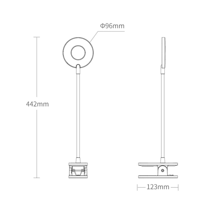 Original Xiaomi Youpin Yeelight J1 5W USB Charging Clip-On LED Desk Lamp with 3-modes Dimming - Desk Lamps by Xiaomi | Online Shopping UK | buy2fix